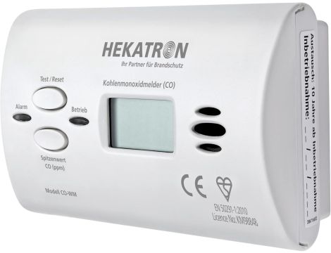 Detektor tlenku węgla Hekatron 31-6300001-01-XX - 2