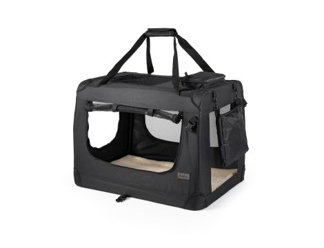 Dibea TB10020 Torba Transportowa dla Psów, (S) 50x34x36 cm, Czarna