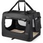 Dibea TB10020 Torba Transportowa dla Psów, (S) 50x34x36 cm, Czarna - 5