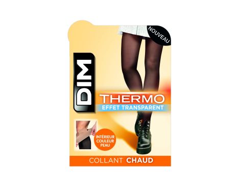 Dim Rajstopy Kobiety Thermo Chaud et Transparent 80d L-XL czarny