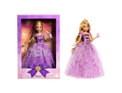 Disney Księżniczka Roszpunka Lalka urodzinowa HYC38