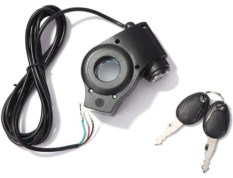 Domybest wyłącznik zapłonu skutera elektrycznego z kluczem - 6