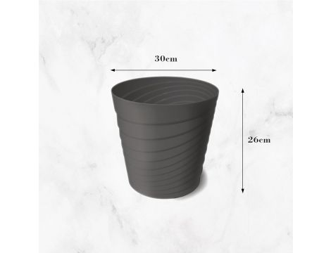 DONICZKA SWING 30cm 07515 ANTRACYT TWORZYWO SZTUCZNE OSŁONKA VERDENIA NH - 5