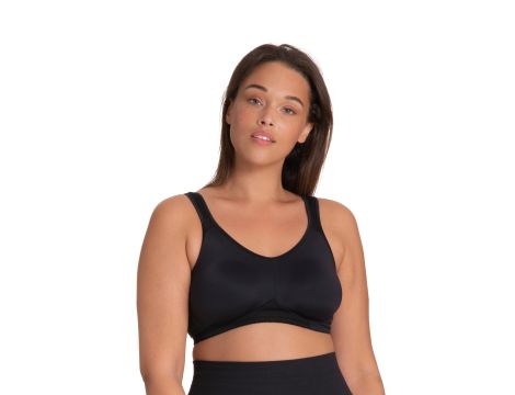 DORINA Biustonosz sportowy Kobiety Flex (1 w zestawie) 80D czarny