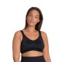 DORINA Biustonosz sportowy Kobiety Flex (1 w zestawie) 80D czarny - 2