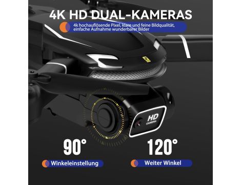 Dron z kamerą HD 4K składany - 3