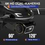Dron z kamerą HD 4K składany - 4