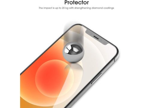 Folia ochronna na cały ekran kompatybilna z iPhone 12 i iPhone 12 Pro - 7