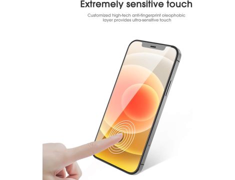 Folia ochronna na cały ekran kompatybilna z iPhone 12 i iPhone 12 Pro - 6