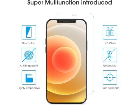 Folia ochronna na cały ekran kompatybilna z iPhone 12 i iPhone 12 Pro - 5