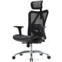 Fotel obrotowy SIHOO czarny - 6