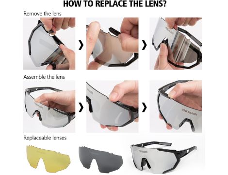 FREE SOLDIER okulary rowerowe - 5