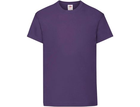 Fruit of the Loom Oryginalna koszulka dziecięca unisex 3-4 lat Fioletowy - 2
