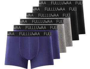 Fullluwaa Bokserki męskie bielizna męska majtki z bawełny 6 r: L - image 2