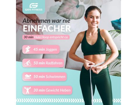 GATE FITNESS Smart hula hop dla dorosłych - 7