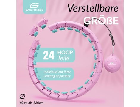 GATE FITNESS Smart hula hop dla dorosłych - 5