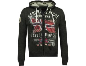 Geographical Norway Bluza z kapturem Mężczyźni M Szary - image 2