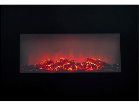 Kominek ścienny z funkcją grzewczą elektryczny Classic Fire - 2