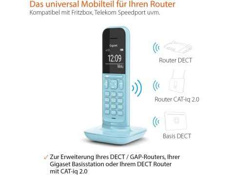 Gigaset CL390HX uniwersalny telefon komórkowy - 3
