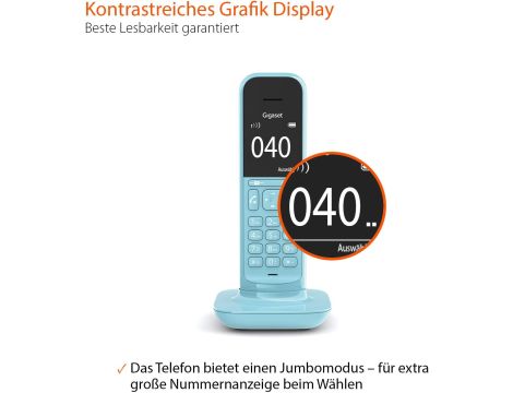 Gigaset CL390HX uniwersalny telefon komórkowy - 4