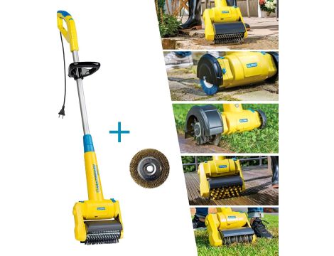 GLORIA MultiBrush Speedcontrol szczotka elektryczna do usuwania chwastów - 3