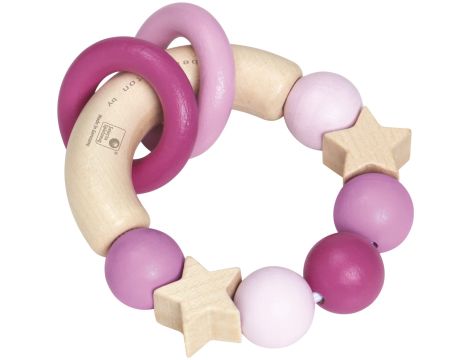Glücksgriff drewniana zabawka do chwytania różowa 75 cm