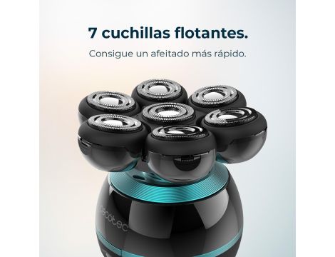 Golarka CECOTEC Bamba PrecisionCare Skull  7 pływających ostrzy - 4