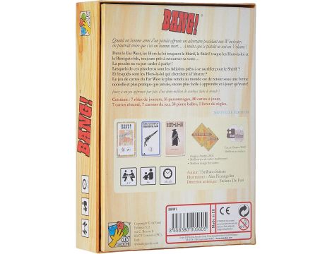 Gra karciana Asmodee Bang J. FRANCUSKI - 3