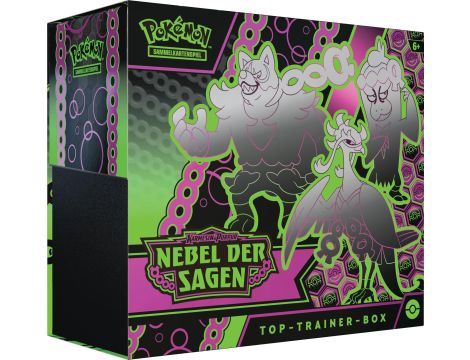 Gra karciana PokémonTop Trainer-Box Karmesin & Purpur - Mgła Sag