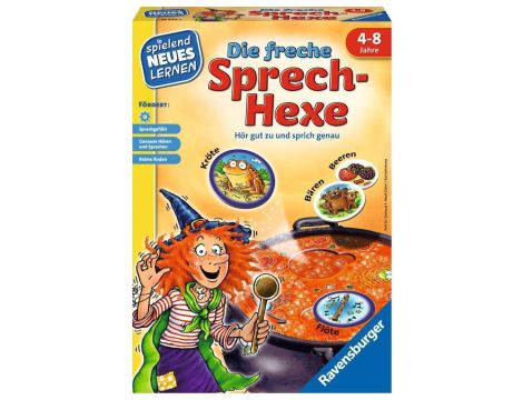 Gra planszowa Ravensburger Die freche Sprech-Hexe