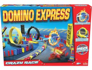 Gra planszowa Nieoczywiste Szalony wyścig Goliath Domino Express - image 2
