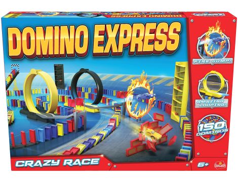 Gra planszowa Nieoczywiste Szalony wyścig Goliath Domino Express