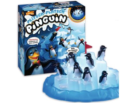 Gra planszowa Ravensburger Plitsch-Platsch Pinguin - 4
