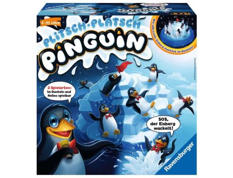 Gra planszowa Ravensburger Plitsch-Platsch Pinguin
