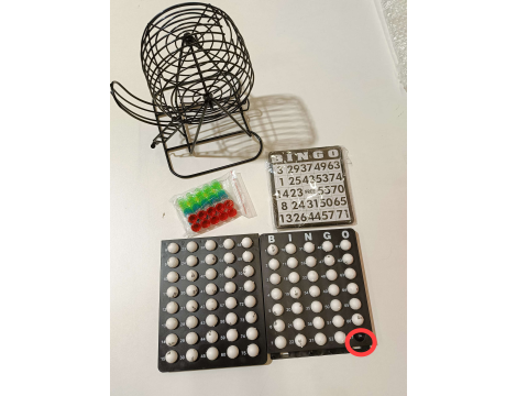 Gra planszowa Relaxdays Bingo Spiel Set - 5