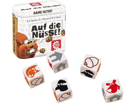 Gra w kostkę w poręcznej metalowej puszce Game Factory 646273 - 3