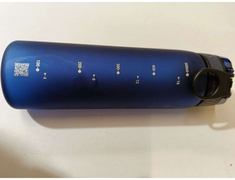 Granatowy Bidon rowerowy Bitelka na wodę ION8 0,5l - 2