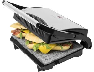 Grill elektryczny Cecotec Rock'nGrill srebrny/szary 700 W - image 2