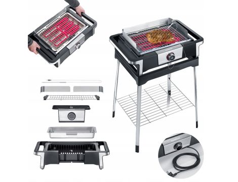 Grill elektryczny Severin PG8118 3000 W - 9