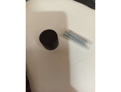 Gwintowane gniazdo drzwiowe czarne - 3
