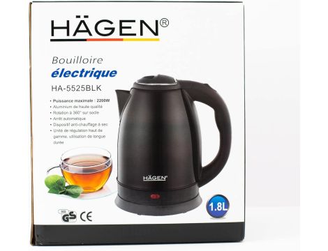 Hagen - Czajnik elektryczny ze stali nierdzewnej - 5