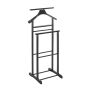 HAKU Mobel, 3056 Drewno lite, Czarny 36 x 47 x 102 cm - 2