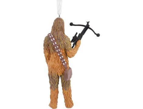 Hallmark Gwiezdne Wojny Chewbacca z Bowcaster figurka - 3