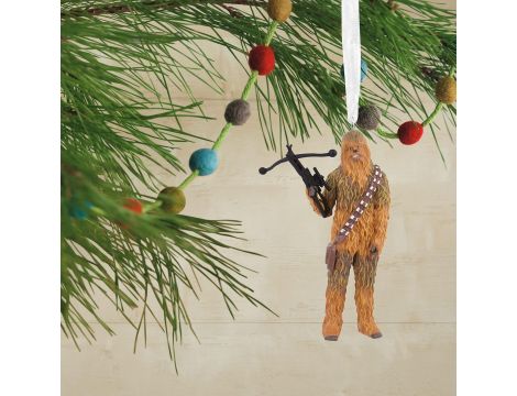 Hallmark Gwiezdne Wojny Chewbacca z Bowcaster figurka - 5