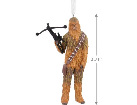 Hallmark Gwiezdne Wojny Chewbacca z Bowcaster figurka - 4
