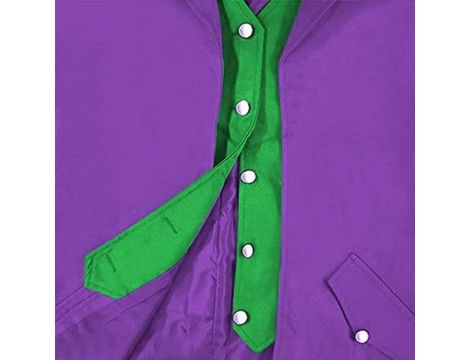 Halloween średniowieczna  kurtka kostium dla mężczyzn fioletowy 3XL - 5