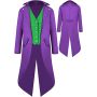 Halloween średniowieczna  kurtka kostium dla mężczyzn fioletowy 3XL - 5