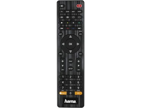 Hama 00012306 Uniwersalny Pilot 4 w 1 Smart TV, Czarny - 2