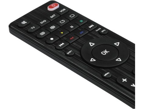 Hama 00012306 Uniwersalny Pilot 4 w 1 Smart TV, Czarny - 6