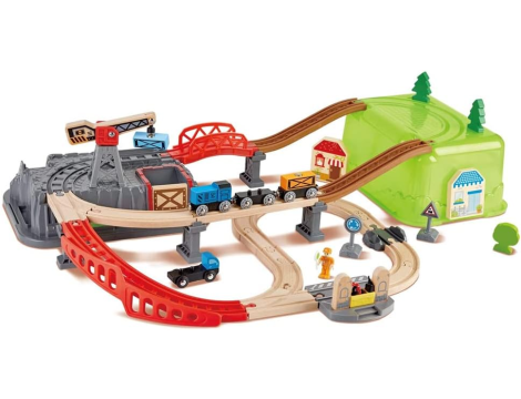 Hape Kolejka towarowa Dźwig Skrzynka - 3